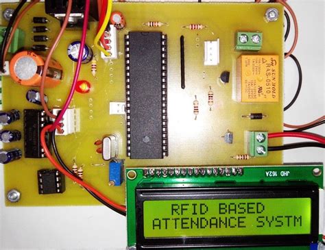 conclusion of rfid based attendance system|rfid based attendance system using 8051.